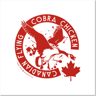 Canadian Flying Cobra Chicken Posters and Art